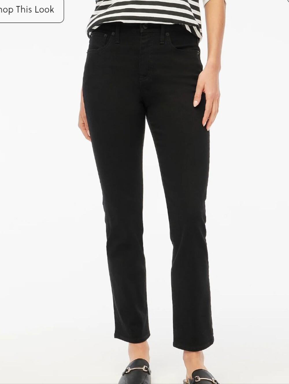 J Crew Factory Essential straight jean in all-day stretch BT023 Size 27 Tall